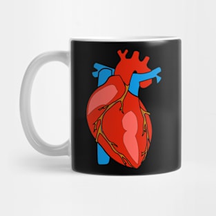 Heart Anatomy Mug